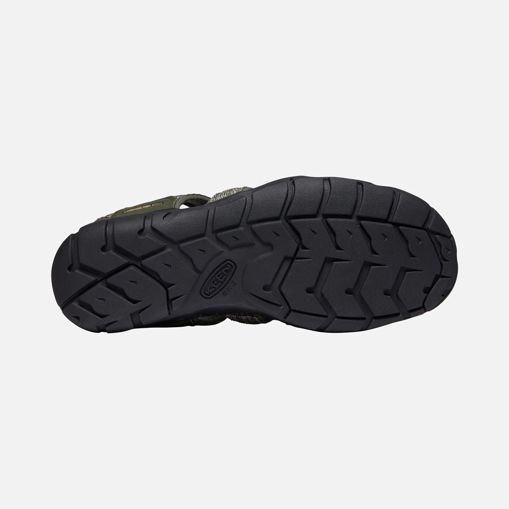 Keen Outdoor Sandalet Erkek Zeytin Yeşili - Clearwater Cnx - Türkiye XWEU62431